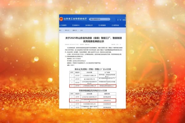 在线配资炒股论坛 济宁能源集团两企业荣获省智能工厂及智能制造优秀场景称号