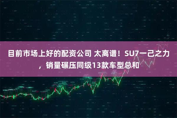 目前市场上好的配资公司 太离谱！SU7一己之力，销量碾压同级13款车型总和